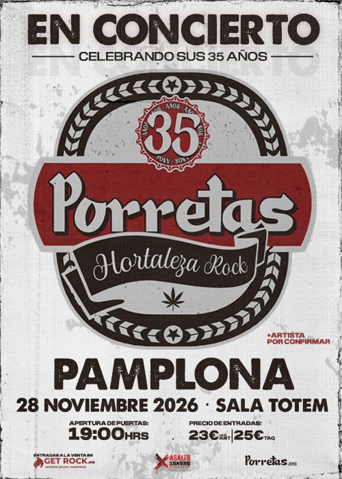 Cartel del concierto