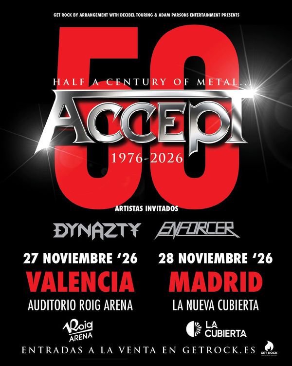 Cartel del concierto