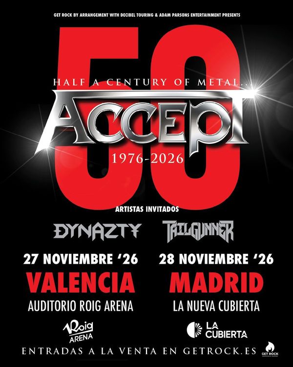Cartel del concierto